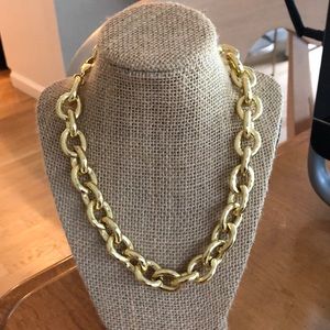 Gold Link Chain Necklace